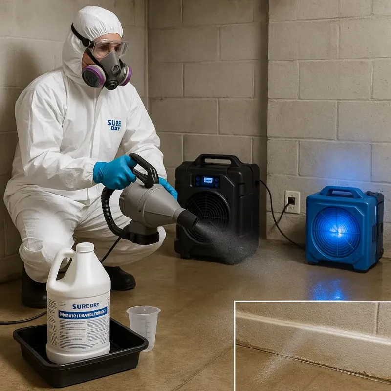 Sanitization and Odor Removal process in La Vernia, TX