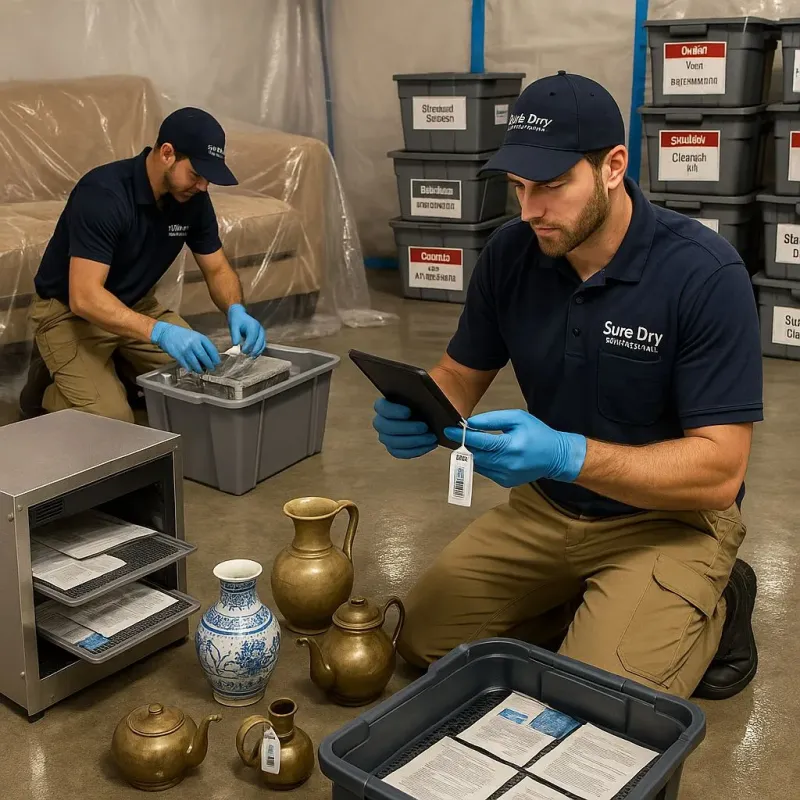 Content Protection and Restoration process in La Vernia, TX